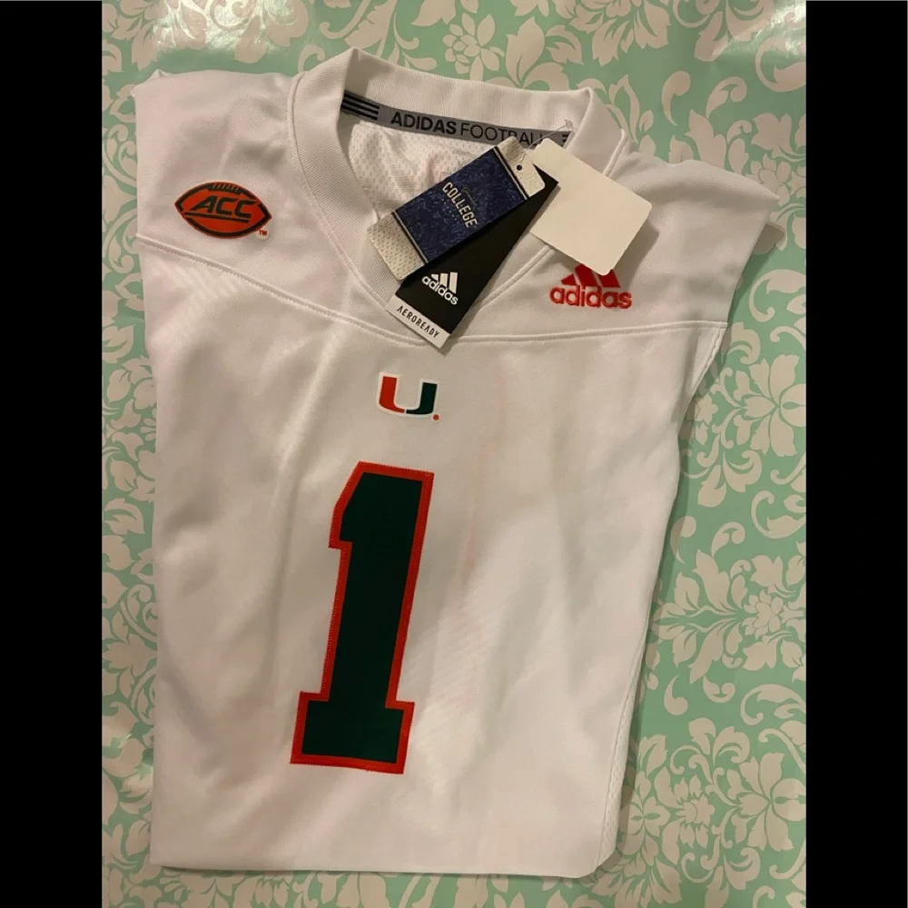 University of Miami Football Premium Jersey xl
